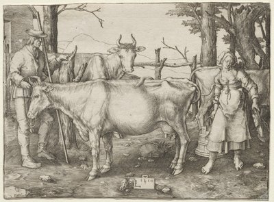 Maitotyttö tekijältä Lucas van Leyden