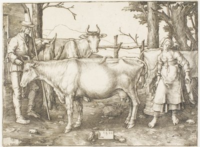 Maitotyttö tekijältä Lucas van Leyden