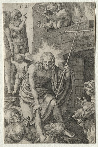 Passion: Descent into Limbo, 1521. tekijältä Lucas van Leyden