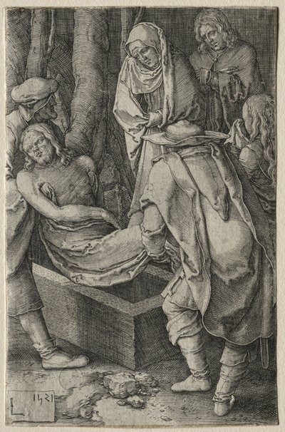 Passion: Kristuksen hautaaminen tekijältä Lucas van Leyden