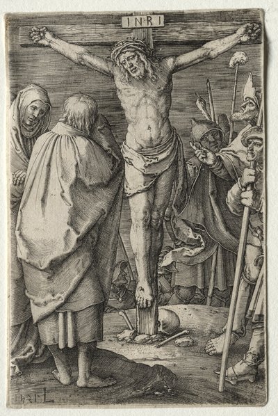 Passion: Ristiinnaulitseminen, 1521. tekijältä Lucas van Leyden