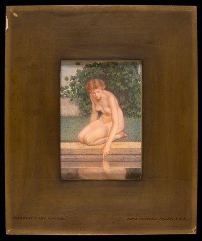 Kirkkaalla suihkulähteellä, 1907. tekijältä Lucia Fairchild Fuller