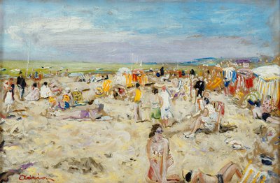 Rannalla; Sur la Plage tekijältä Lucien Adrion