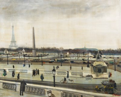 Nimetön (Place de la Concorde) tekijältä Lucien Adrion