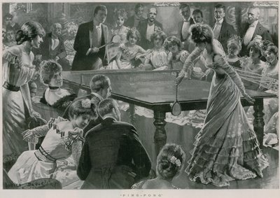 Ping-Pong (litografia) tekijältä Lucien Davis
