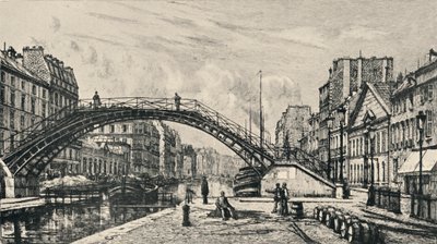 "Quai de Jemmapes", 1915 tekijältä Lucien Gautier