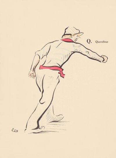 K. Riitelijä tekijältä Lucien L. (active 1904) Henreaux