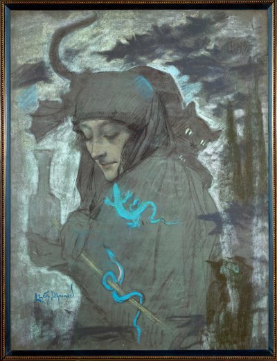 Noita tekijältä Lucien Levy-Dhurmer