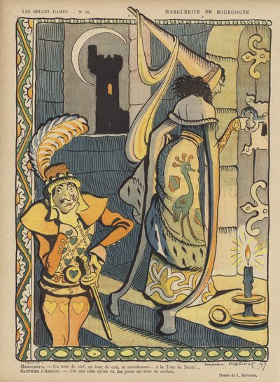 Kuvitus Le Rirelle tekijältä Lucien Metivet