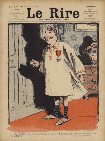 Kuvitus Le Rirelle tekijältä Lucien Metivet
