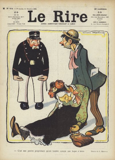 Kuvitus Le Rirelle tekijältä Lucien Metivet