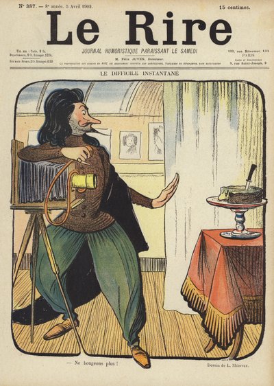 Kuvitus Le Rirelle tekijältä Lucien Metivet