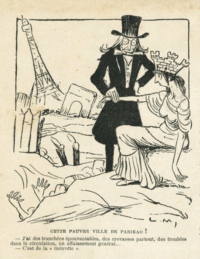 Kuvitus Le Riressä tekijältä Lucien Metivet