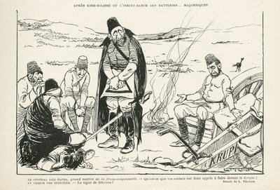 Kuva Le Riressa, 11.9.12. - Kirk-Kilissen tai paristojen riittämättömyyden jälkeen (kaiverrus) tekijältä Lucien Metivet