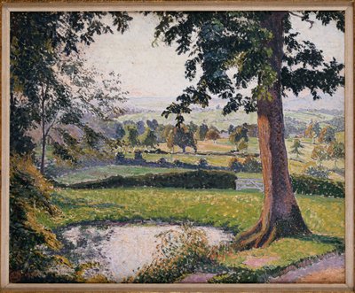 Gunvillen lampi, Sedgeville tekijältä Lucien Pissarro