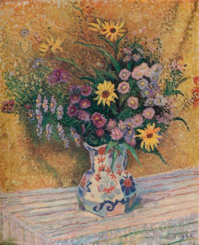 Mikaelin päivänkakkarat, 1920 tekijältä Lucien Pissarro