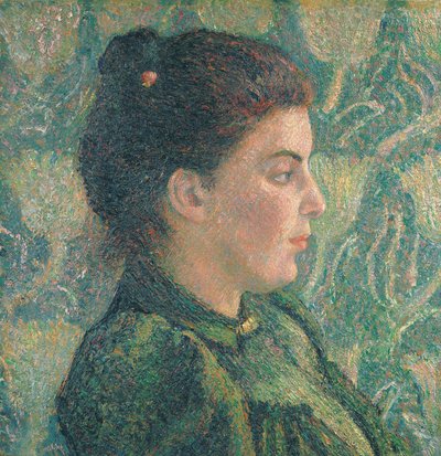 Estherin muotokuva profiilissa tekijältä Lucien Pissarro