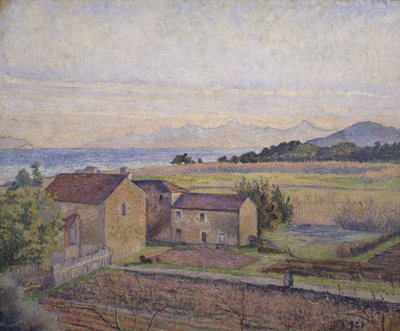 Rade de Bormes tekijältä Lucien Pissarro