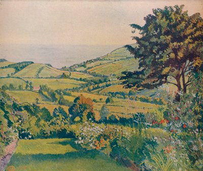 Merinäköala, kalalammet, 1915, c1932 tekijältä Lucien Pissarro