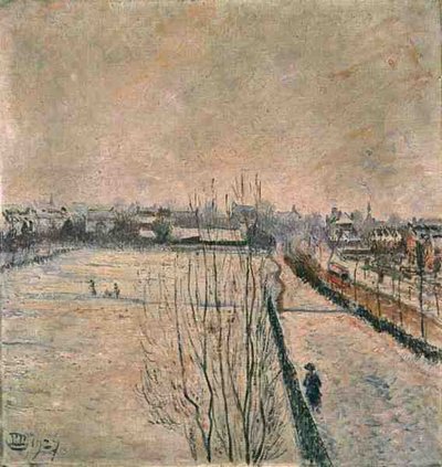 Stamford Brook, Lontoo tekijältä Lucien Pissarro