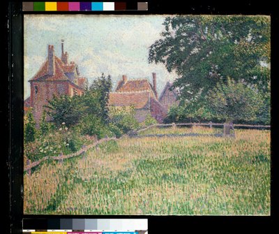 Kuuron naisen talo, Eragny tekijältä Lucien Pissarro