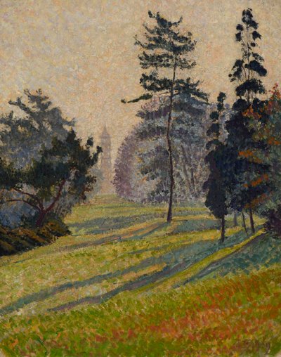 Pagodi, Kew tekijältä Lucien Pissarro
