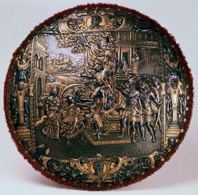 "Paraatikilpi", c1580. tekijältä Lucio Piccinino