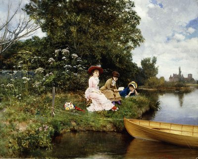 Summer Reverie, 1878 tekijältä Lucius Rossi