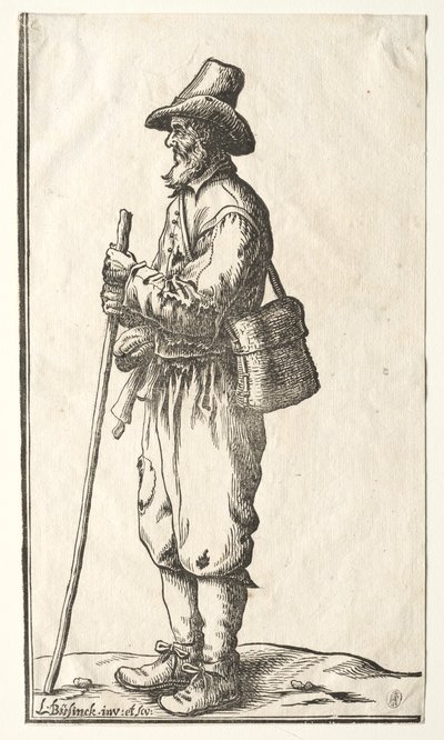 Captaire de perfil cap al finlandès esquerre tekijältä Ludolph Büsinck