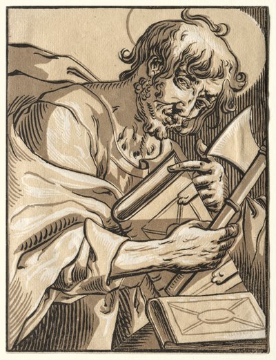 Pyhä Mattias, 1623-30. tekijältä Ludolph Büsinck