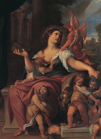 Allegoria kaitselmuksesta tekijältä Ludovico Carracci