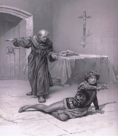 Elä täällä taivaassa ja voit katsoa häntä., kuva Romeosta ja Juliasta, tekijältä Ludovico Marchetti