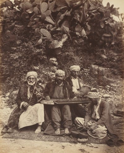 Arabimuusikot, 1864. tekijältä Ludovico Wolfgang Hart