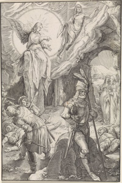 Kristuksen ylösnousemus The Passion (sarjan nimi) tekijältä Ludovicus Siceram