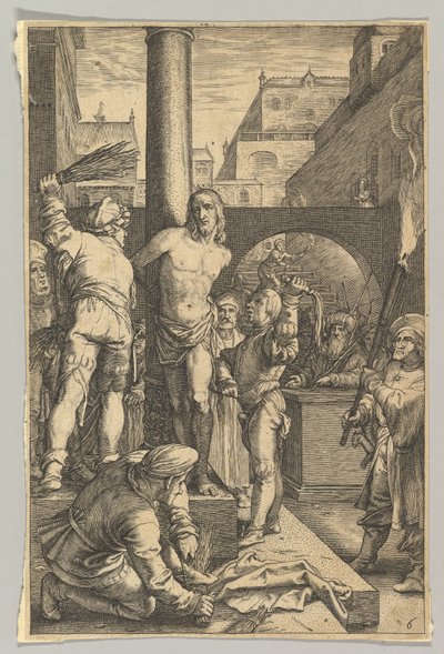 Liputus, Kristuksen kärsimys, n. 1623. tekijältä Ludovicus Siceram