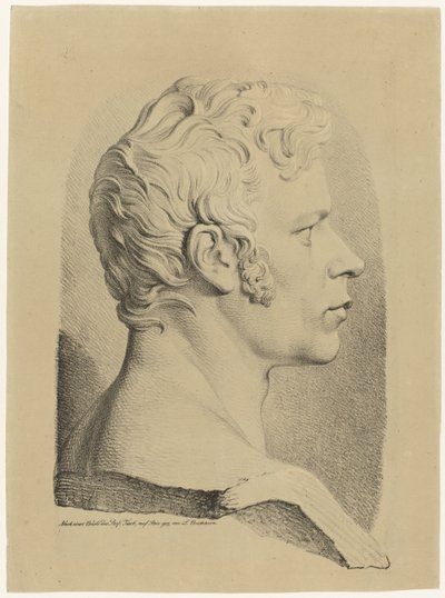 Retrat bust de Karl Friedrich Schinkelfinnish tekijältä Ludwig Buchhorn