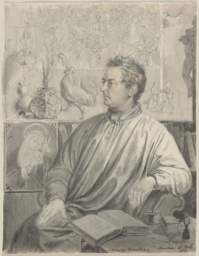 Clemens Brentano tekijältä Ludwig Emil Grimm