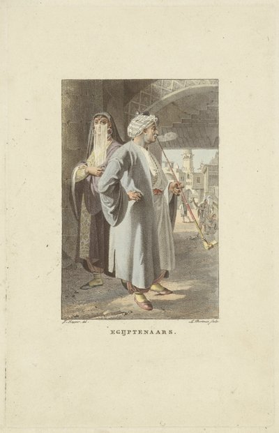 egyptiläiset egyptiläiset (otsikko esineessä) tekijältä Ludwig Gottlieb Portman