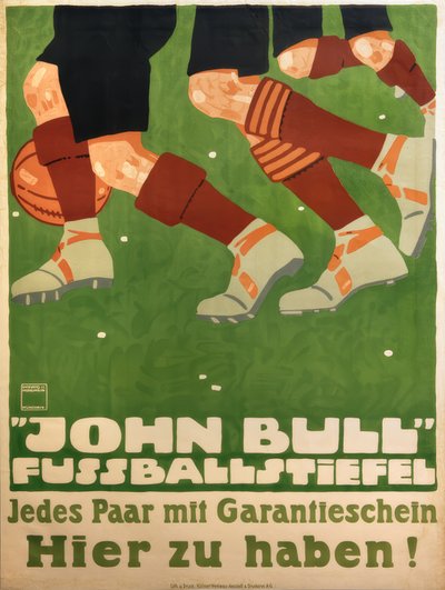 JOHN BULL -JALKAPAKAPAT. Jokaisella parilla takuutodistus. Saada tänne! tekijältä Ludwig Hohlwein