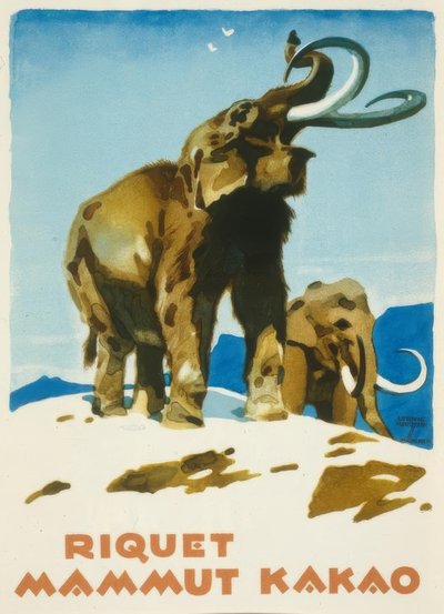 Riquet Mammut Kakao tekijältä Ludwig Hohlwein