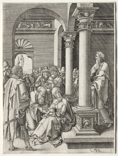 Kuninkaiden palvonta, 1516. tekijältä Ludwig Krug