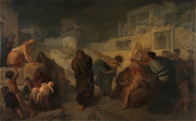 Jerusalem Kristuksen kuoleman jälkeen tekijältä Ludwig Mayer