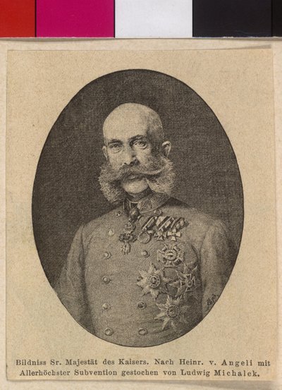 Itävallan keisari Franz Joseph I tekijältä Ludwig Michalek