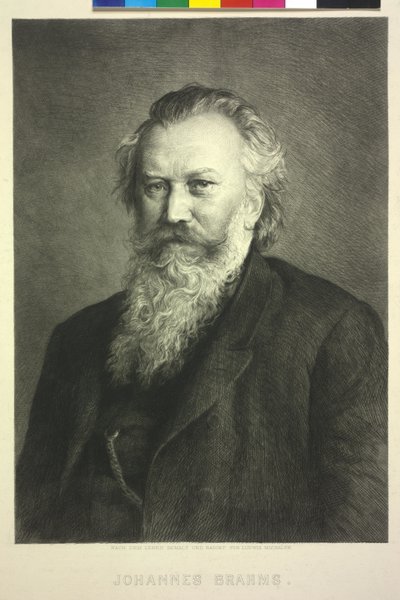 Johannes Brahms tekijältä Ludwig Michalek