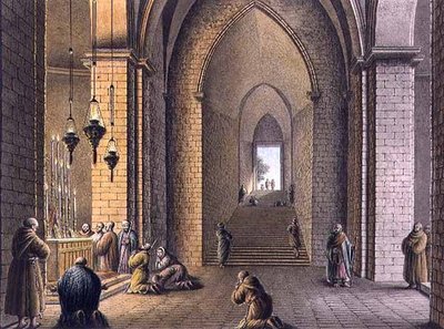 Neitsyt Marian hauta, Jerusalem, pubi. kirjoittanut William Watts tekijältä Luigi (after) Mayer
