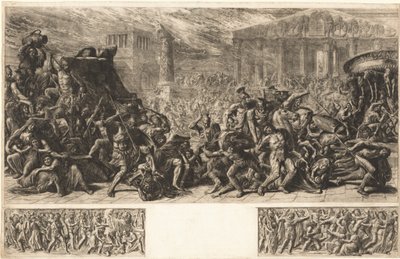 Jerusalemin temppelin säkki, n. 1838. tekijältä Luigi Ademollo