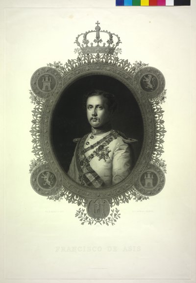 Espanjan kuningas Franz tekijältä Luigi Calamatta