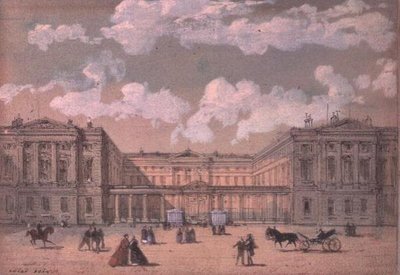 Näkymä Versaillesiin tekijältä Luigi Loir