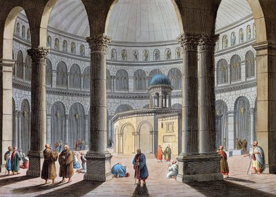Pyhän haudan kirkko, Jerusalem tekijältä Luigi Mayer