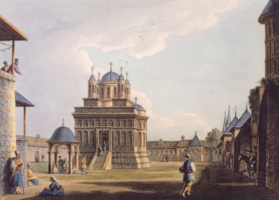 Santa Marian luostari, Luigi Mayer, Kreikka 1800-luvun kaiverrus tekijältä Luigi Mayer